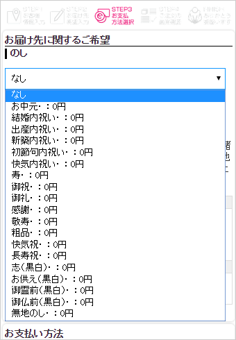 熨斗選択方法